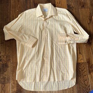 Joseph Turner Cotton Plaid Button Down Long Sleeve Shirt